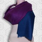 Dual Colour Pure Wool, Tie & Dye, pashmina, stole, warm, lighty