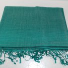 Dimond Weave Wool & Silk pashmina, reversible wear, light weight, soft, warm, stole, shawl