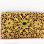 Evening clutch, fashion accessories, ladies hangbad with golden string,