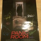 Panic Room 9x Cast Signed Original Movie/Film Poster. Jodie Foster, Kristen Stewart...