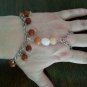 Jasper and quartz slave bracelet