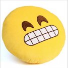 Grinning Face with Smiling Eyes Emoji Cushion Pillow