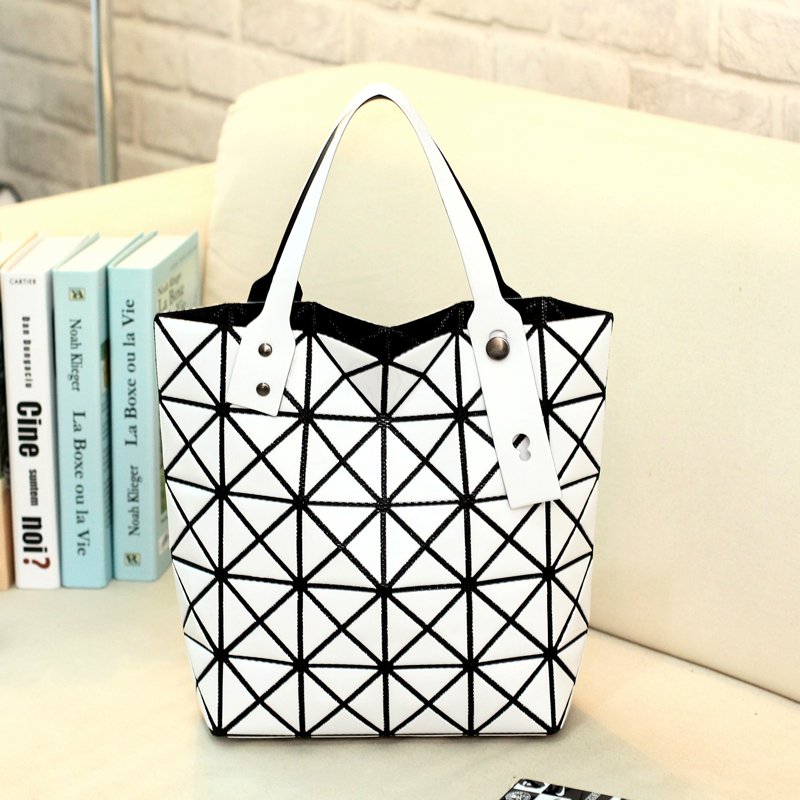 Issey Miyake Bao Bao Hand Shoulder Bag - White