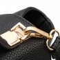 Single Side Sling Wings Embossed Swing Hand Bag - Black