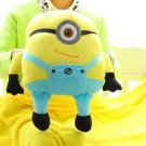 Despicable Me Minion Cute Soft 5 in 1 Blanket Pillow Handwarmer Bolster Combo Set - Single Eye