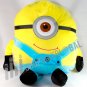 Despicable Me Minion Cute Soft 5 in 1 Blanket Pillow Handwarmer Bolster Combo Set - Single Eye