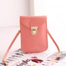 Single Side Sling Mini Envelope Purse Pouch Bag - Portrait Light Pink