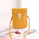 Single Side Sling Mini Envelope Purse Pouch Bag - Portrait Yellow