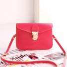 Single Side Sling Mini Envelope Purse Pouch Bag - Landscape Hot Pink