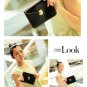 Single Side Sling Mini Envelope Purse Pouch Bag - Landscape Black