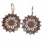 Copper Focal Earrings