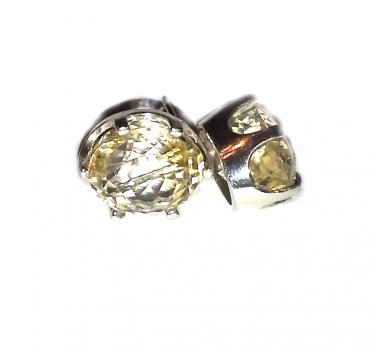 Large Studs of Citrine
