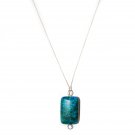 Turquoise Block Neckalce