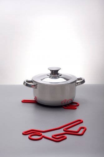 Peleg Design CRIME SCENE Hot Pot Trivet Home Kitchen Gifts Office free ship