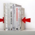 Peleg Design 2 ARROW Magnetic Bookends Home Kitchen Gifts Office free ship