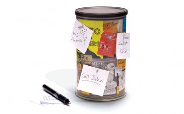 Peleg Design MAGENTIC BILLBOARD Stationary Holder  Home Kitchen Gifts Office free ship