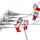 Peleg Design THE 5 MARK BROTHERS Label Your Cable Home Kitchen Gifts Office free ship