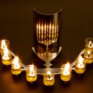 Peleg Design REFLECTIVE MENORAH Hannukia Home Kitchen Gifts Office free ship