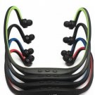 Stereo Sport Headset  Headphone Earphone MP3  Player Micro SD TF Slot in black,green,red,blue