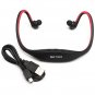 Stereo Sport Headset Headphone Earphone MP3 Player Micro SD TF Slot in black,green,red,blue