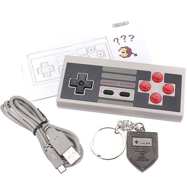 8BitDo NES30 NES Style Bluetooth Controller Apple IOS, Android, Windows RETRO
