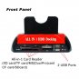 2.5" 3.5" HARD DRIVE SATA IDE DUAL HDD DOCK DOCKING STATION CARD READER USB PORT