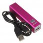 2600mAh External Battery Charger USB Power Bank For iPhone Tablet