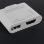 30 Pin Dock to HDMI HDTV AV Adapter USB Connection Kit For iPhone iPad