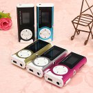 Mini USB Clip MP3 Player LCD Screen Support 16GB Micro SD TF Card With LED Light