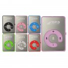 Mini Clip Music MP3 Player Support 8GB TF Card With USB Cable Earphone