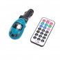 Car Kit Wireless MP3 Player Audio FM Transmitter USB SD MMC Slot Remote
