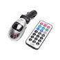 Car Kit Wireless MP3 Player Audio FM Transmitter USB SD MMC Slot Remote