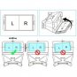 Universal Virtual Reality 3D Video Glasses For iPhone Smartphone