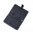 USB Keyboard Stand Leather Cover Case Bag For 7 Inch Tablet PC