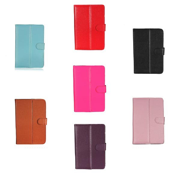 Universal Magnetic Stand Fold PU Leather Case Cover For 7 Inch Tablet
