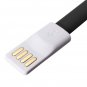22cm Magnet Flat 5Pin Micro USB Data Sync Charger Cable For Tablet