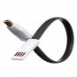 22cm Magnet Flat 5Pin Micro USB Data Sync Charger Cable For Tablet