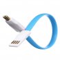 22cm Magnet Flat 5Pin Micro USB Data Sync Charger Cable For Tablet