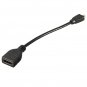 Micro HDMI Male D to HDMI Female A Jack Adapter Cable Convertor