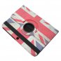 Flag 360 Design Rotating Leather Case For Samsung Tab 3 10.1 P5200