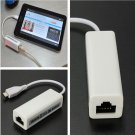 5-Pin Micro USB 2.0 to RJ45 Ethernet Network Adapter For Tablet