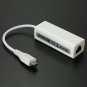 5-Pin Micro USB 2.0 to RJ45 Ethernet Network Adapter For Tablet
