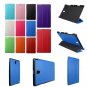 Crazy Horse Tri-Fold PU Leather Stand Case For Samsung Galaxy T700