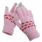 Capacitive Touch Screen Hand Warmer Knit Gloves For Tablet Cellphone