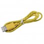 1M Fabric Woven USB Data Sync Changer Cable For Tablet Cellphone