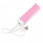 2600mAh Lipstick Battery Charger Power Bank For Cell Phone Tablet
