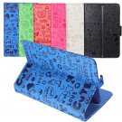 Cute 7 Inch Universal Foldable PU Leather Case Stand For Tablet PC