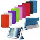 Tri-fold PU Leather Stand Magnetic Case Cover For Samsung Tab 3 P3200