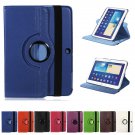 360 Rotating PU Leather Cover Stand For Samsung Tab 3 10.1 P5200