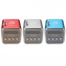 TD-V26 Transparent Micro Mini Speaker With FM Radio SD/TF